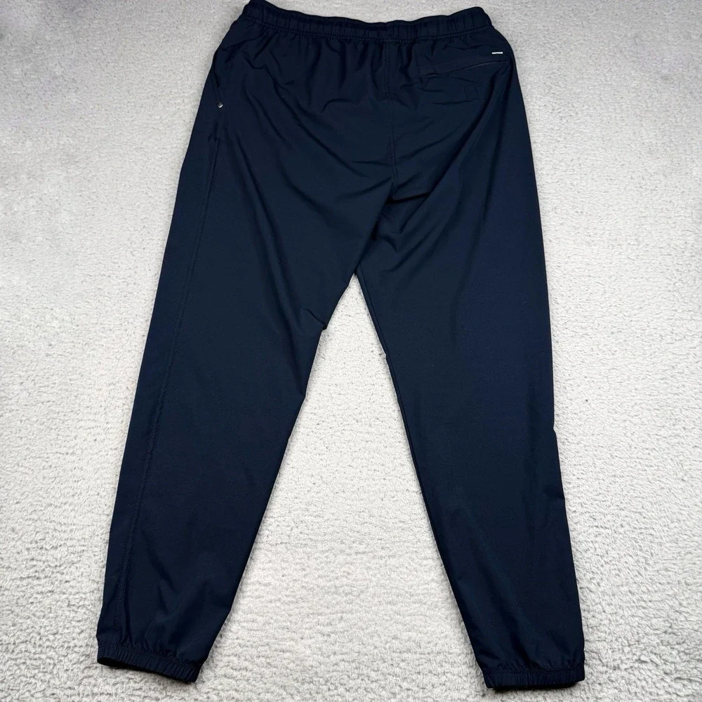 Vuori Kore Jogger Pants Men's Large Blue Lined Elastic Drawstring Athletic V456